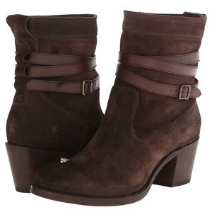 Frye Jane Strappy Short Boot